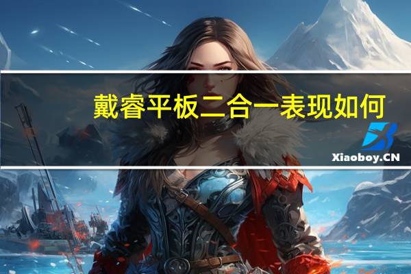 戴睿平板二合一表现如何