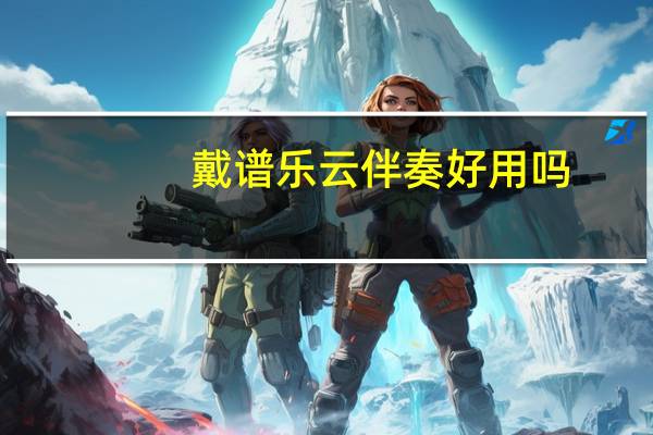 戴谱乐云伴奏好用吗