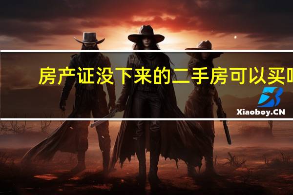 房产证没下来的二手房可以买吗