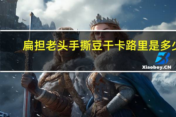 扁担老头 手撕豆干卡路里是多少