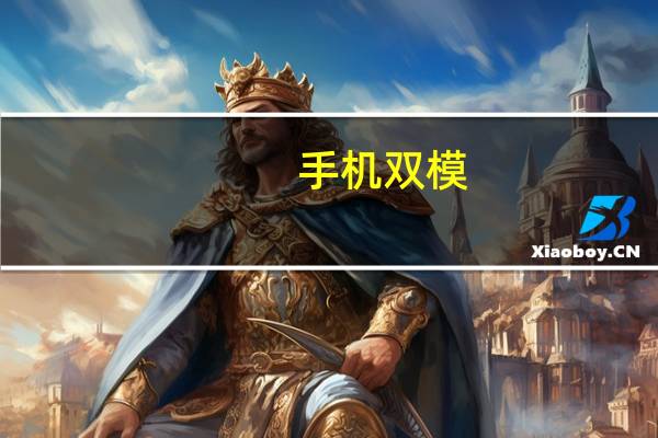 手机 双模（双模手机推荐(双模手机有哪些)）