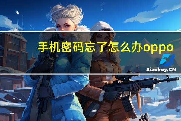 手机密码忘了怎么办oppo（手机密码忘了怎么办）