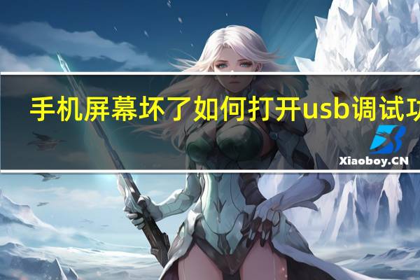 手机屏幕坏了如何打开usb调试功能（手机屏幕坏了如何打开usb调试）