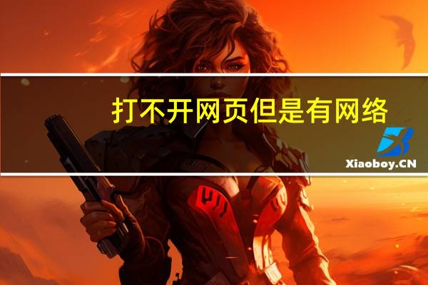 打不开网页但是有网络（打不开网页）