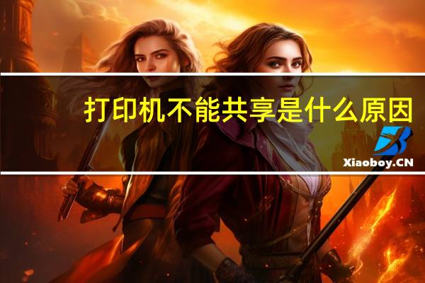 打印机不能共享是什么原因（打印机不能共享）