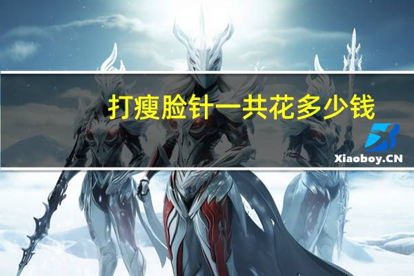 打瘦脸针一共花多少钱，一般瘦脸针要多少钱