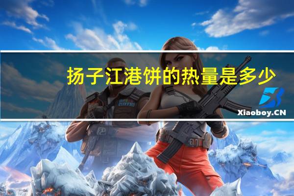 扬子江 港饼的热量是多少