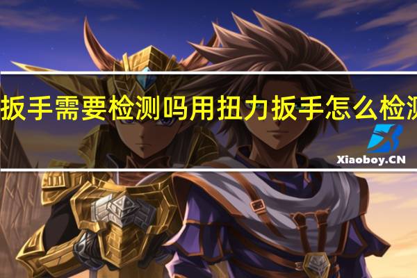 扭矩扳手需要检测吗 用扭力扳手怎么检测螺栓扭矩