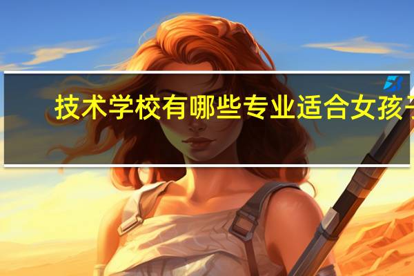 技术学校有哪些专业适合女孩子