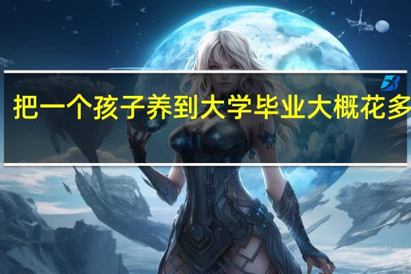 把一个孩子养到大学毕业大概花多少钱