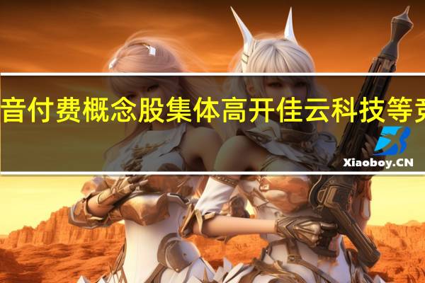 抖音付费概念股集体高开 佳云科技等竞价涨停