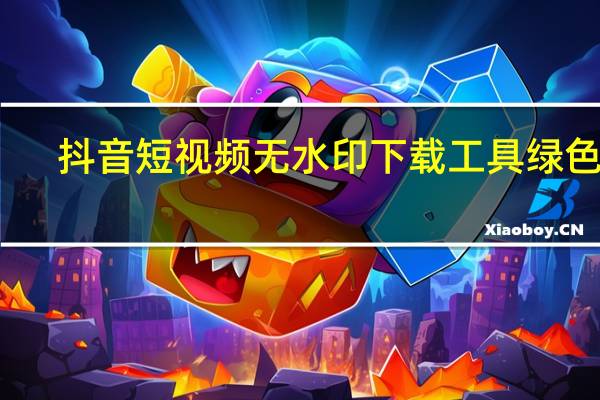 抖音短视频无水印下载工具 绿色版（抖音短视频无水印下载工具 绿色版功能简介）
