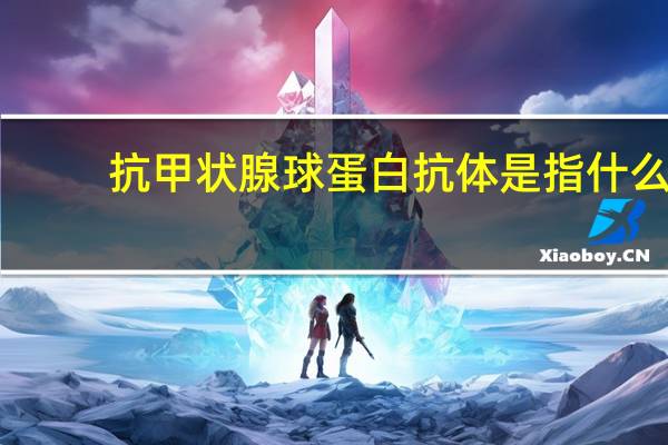 抗甲状腺球蛋白抗体是指什么（什么是抗甲状腺球蛋白抗体）