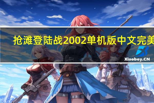 抢滩登陆战2002单机版 中文完美版（抢滩登陆战2002单机版 中文完美版功能简介）