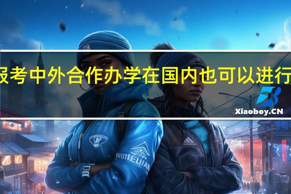 报考中外合作办学在国内也可以进行学习吗