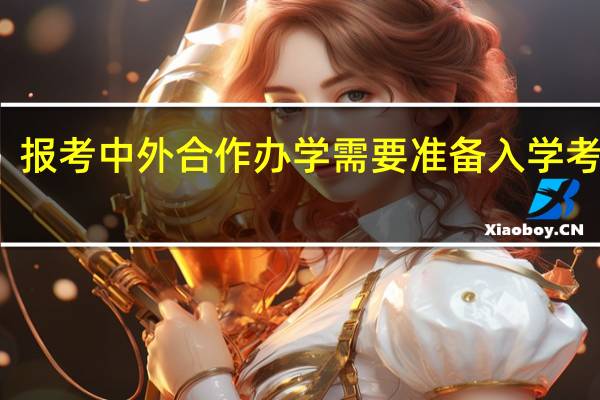 报考中外合作办学需要准备入学考试吗