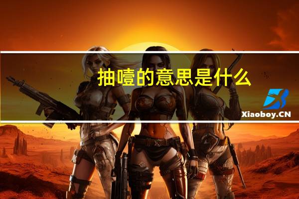 抽噎的意思是什么