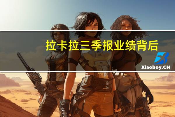 拉卡拉三季报业绩背后：盈利能力是检验上市公司的首要标准