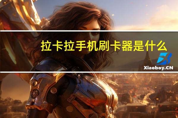 拉卡拉手机刷卡器是什么（拉卡拉手机刷卡器）