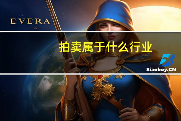 拍卖属于什么行业