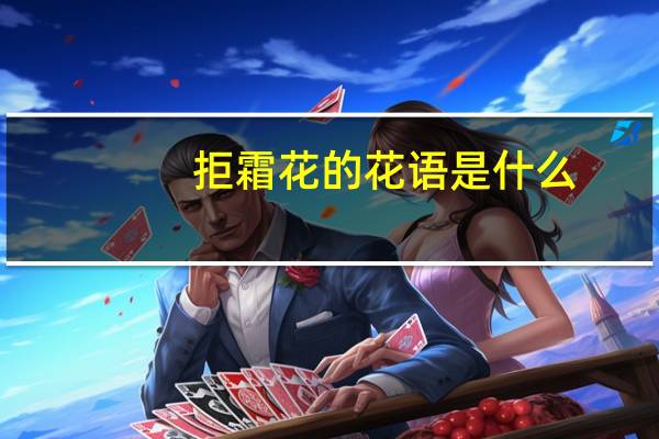 拒霜花的花语是什么