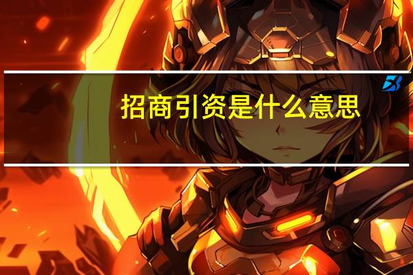 招商引资是什么意思。