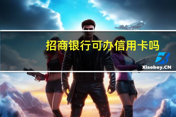 招商银行可办信用卡吗