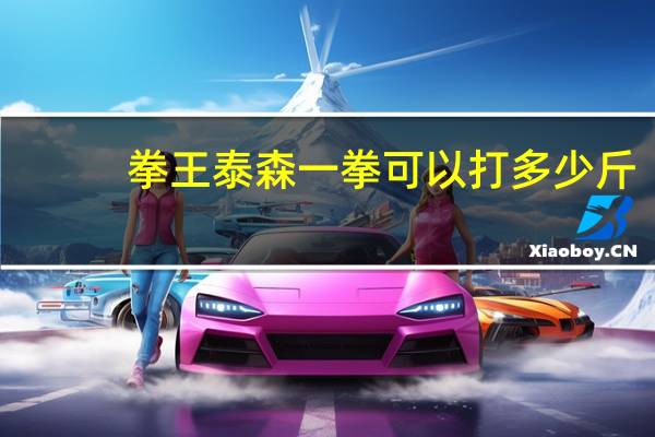 拳王泰森一拳可以打多少斤