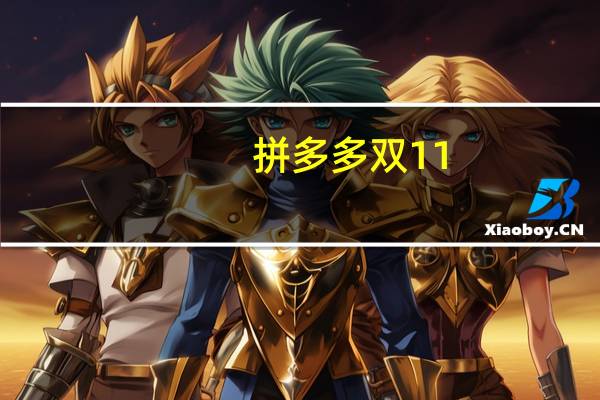 拼多多双11: 百亿补贴订单量同比增长107%