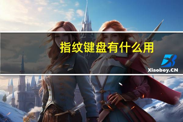 指纹键盘有什么用（指纹键盘）