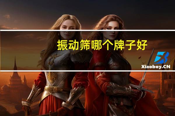 振动筛哪个牌子好