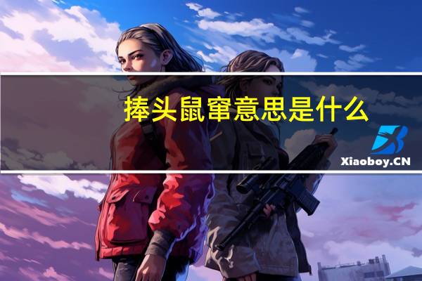 捧头鼠窜意思是什么