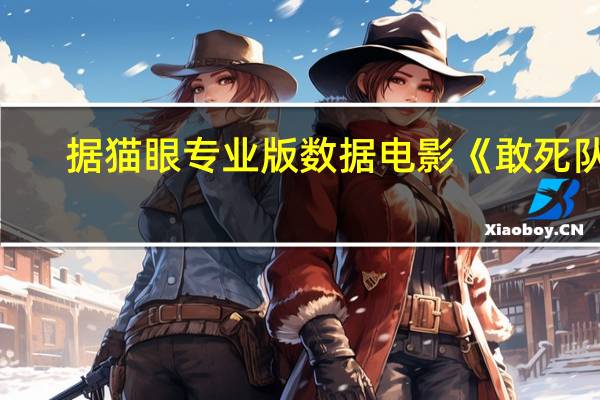 据猫眼专业版数据电影《敢死队4：最终章》上映5天 总票房破9000万