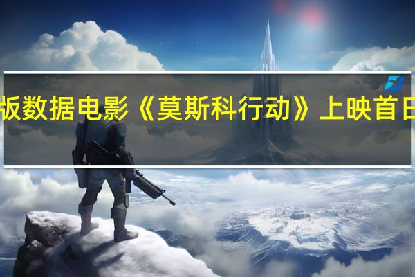 据猫眼专业版数据电影《莫斯科行动》 上映首日 总票房破3000万