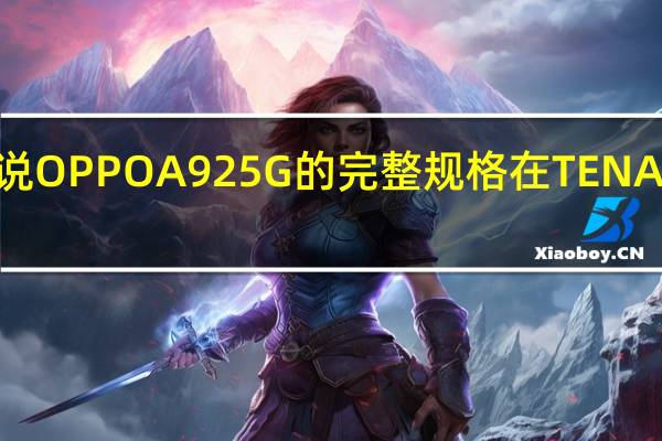 据说OPPO A92 5G的完整规格在TENAA上泄露
