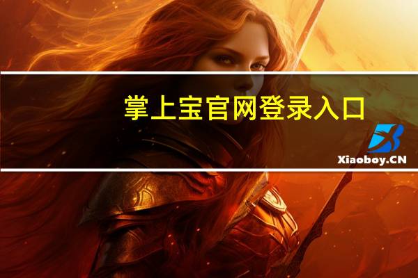 掌上宝官网登录入口（掌上宝官网）