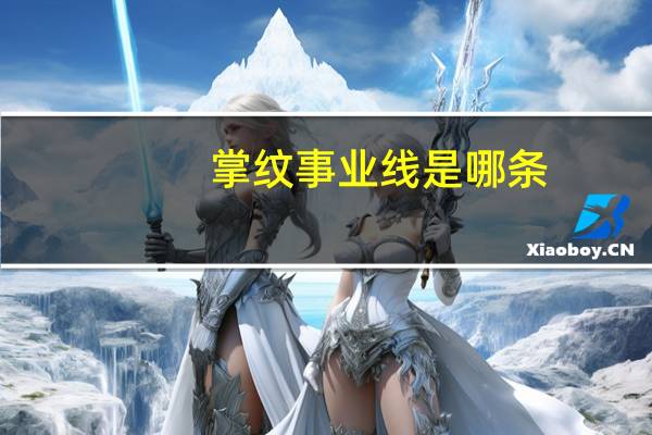 掌纹事业线是哪条（事业线是哪条）