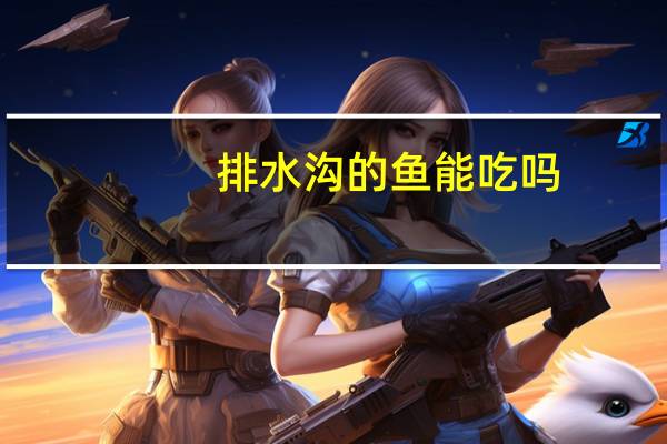 排水沟的鱼能吃吗