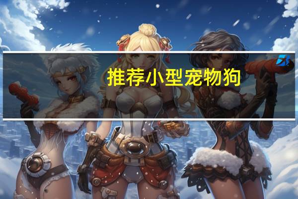 推荐小型宠物狗