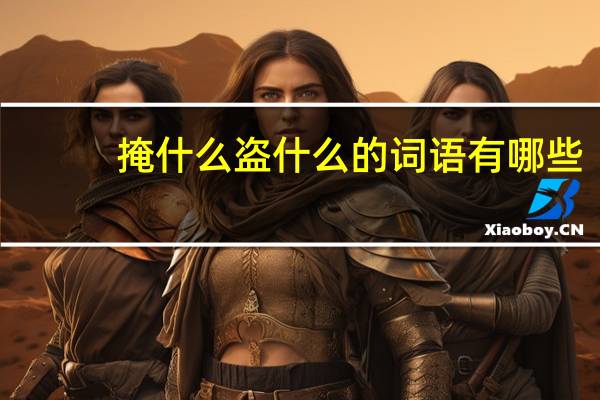 掩什么盗什么的词语有哪些?