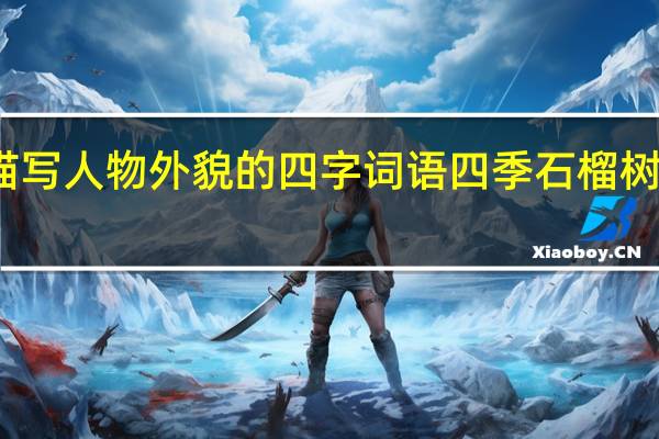 描写人物外貌的四字词语 四季石榴树的外貌
