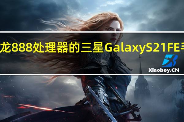 搭载骁龙888处理器的三星GalaxyS21FE手机确认推出