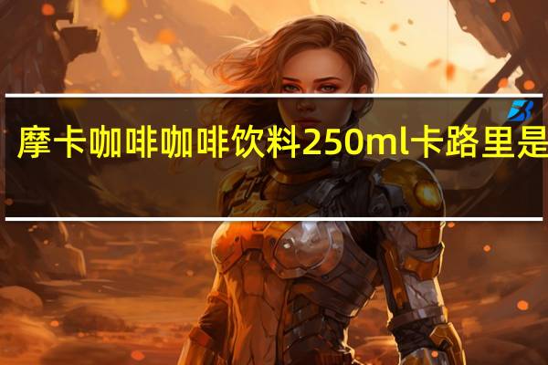 摩卡咖啡 咖啡饮料 250ml卡路里是多少