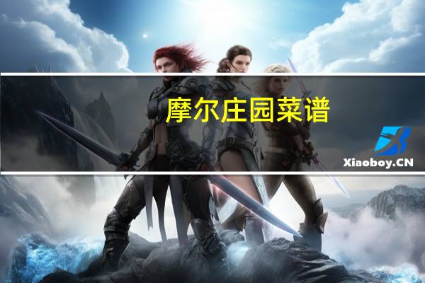 摩尔庄园菜谱（摩尔庄园飞龙）