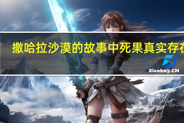 撒哈拉沙漠的故事中死果真实存在吗（撒哈拉沙漠的故事）