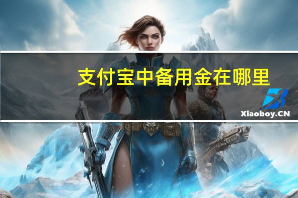 支付宝中备用金在哪里(支付宝备用金在哪里?可以简单介绍一下吗?)