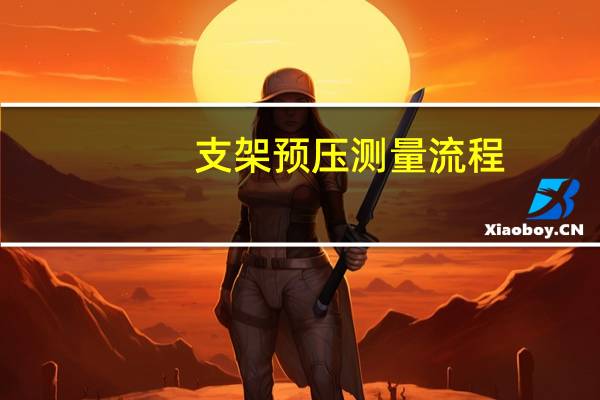 支架预压测量流程