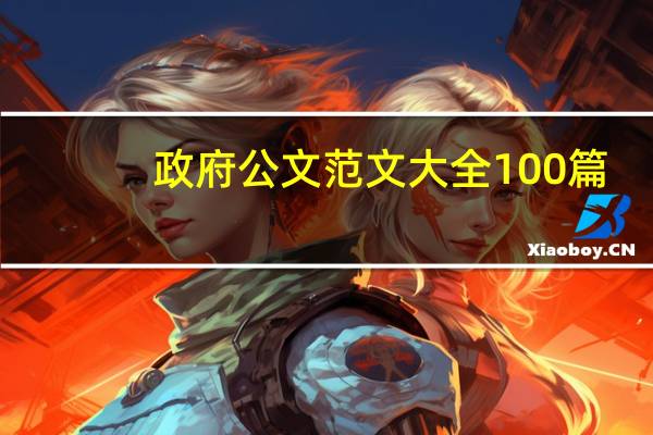 政府公文范文大全100篇（政府公文范文）