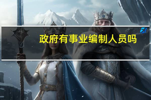 政府有事业编制人员吗
