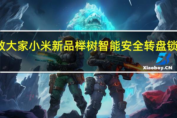 教大家小米新品榉树智能安全转盘锁怎么样